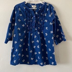The childrens place girls bow blouse